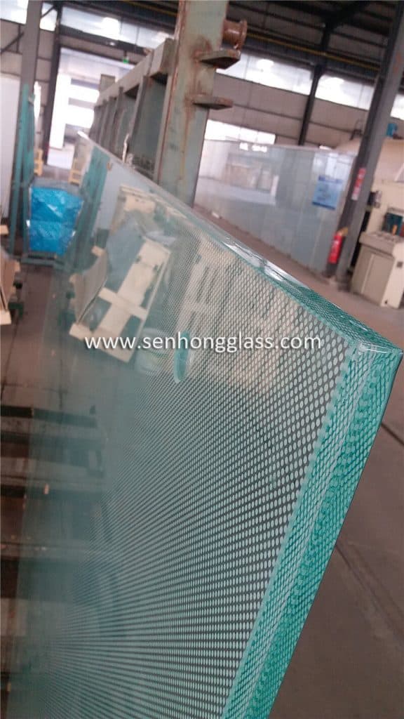China 12mm + 1.78mm SGP + 12mm Digital Printing Tempered Laminated Glass