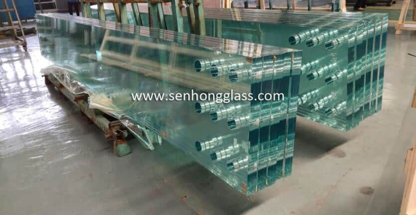 Low Iron SGP Tempered Laminated Glass Senhong Glass China