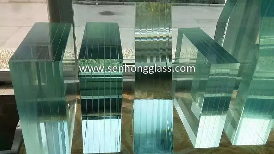 low iron tempered laminated glass Senhong Glass Manufacturer